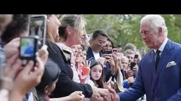 Longue vie au roi!' Les fans royaux saluent le roi Charles alors qu'il prononce son premier discours