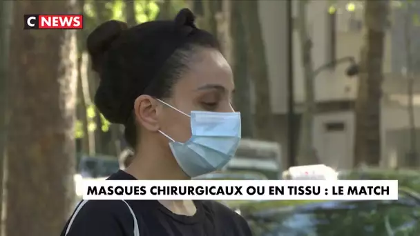 Masque chirurgical ou en tissu : lequel choisir en période de canicule ?