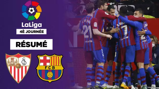 Résumé : Koundé pète un câble, le Barça accroche Séville