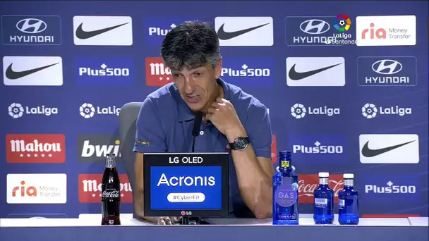 Rueda de prensa Atlético de Madrid vs Real Sociedad