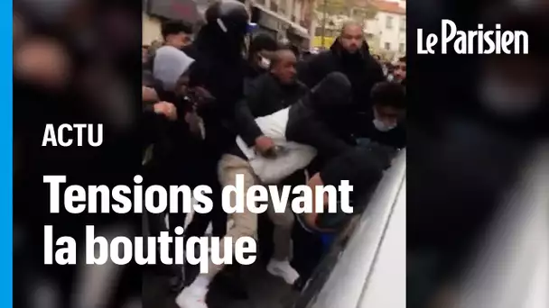 La folie «Squid Game» vire à l’empoignade devant la boutique éphémère à Paris