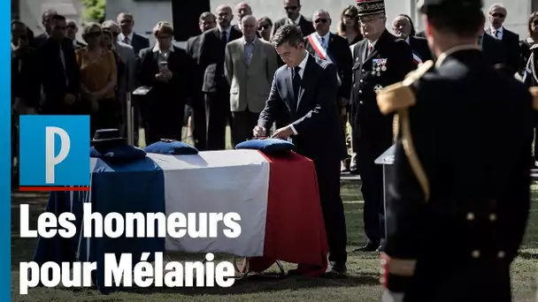Gendarme tuée : Darmanin remet la Légion d'honneur à titre posthume