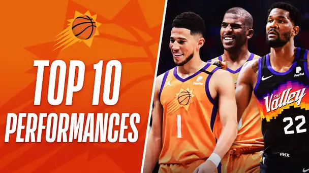The TOP 🔟 Phoenix Suns' Player Performances This Season!