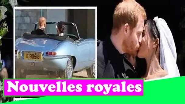 Famille royale EN DIRECT: les fans de Sussex repèrent un message cryptique sur la voiture de mariage