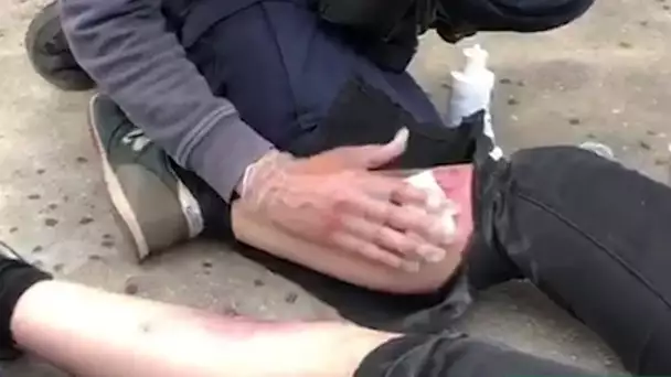 Des journalistes blessés lors de la manifestation des soignants à Paris