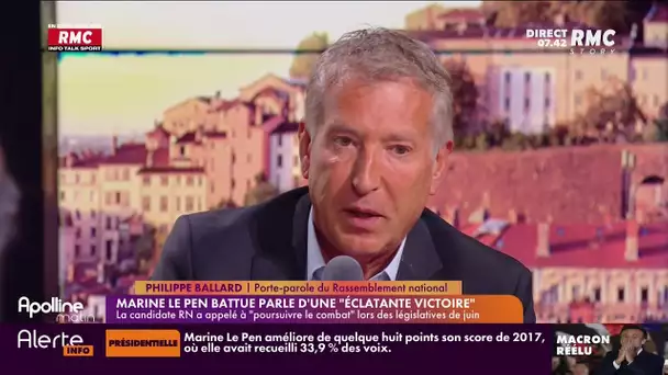 Ballard : "Aux législatives, il y aura des candidats RN ou soutenus par le RN partout"
