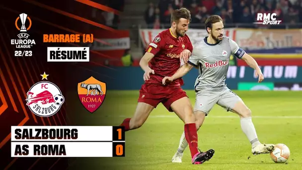 Résumé : Salzbourg 1-0 AS Roma - Ligue Europa (Barrage aller)
