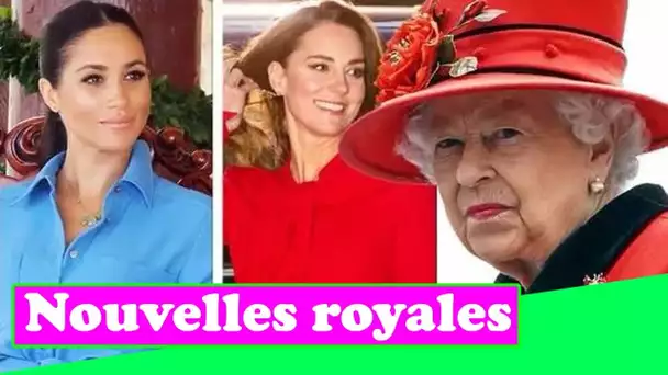 Famille royale EN DIRECT: Meghan Markle « snobée » après que la reine a remis à Kate un honneur rare