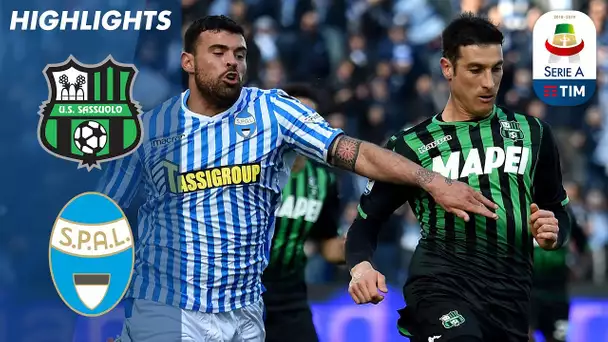 Sassuolo 1-1 Spal | Petagna risponde a Peluso: è pareggio nel Derby emiliano | Serie A