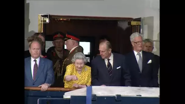 La Reine Elizabeth et le Prince Philip en Normandie
