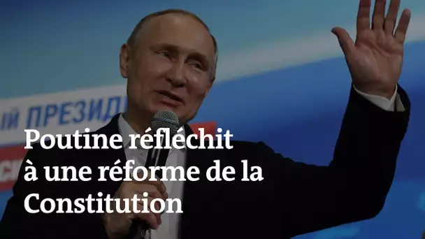 Deux mandats consécutifs maximum ? Vladimir Poutine avoue réfléchir à changer les règles