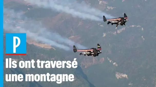 Extrême : les « Jetmen » ont traversé une montagne à 400 km/h