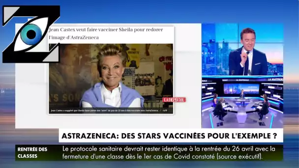 [Zap Télé] J. Castex veut faire vacciner Sheila pour redorer l'image d'AstraZeneca ! (23/04/21)