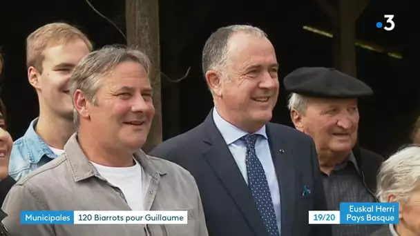 Didier Guillaume, candidat aux municipales à Biarritz