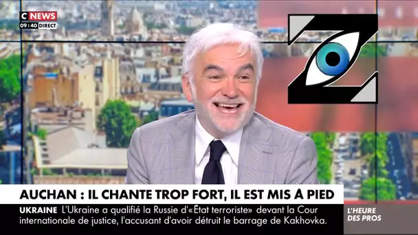 [Zap Télé] Craquage de Pascal Praud qui se met à chanter en pleine émission (08/06/23)