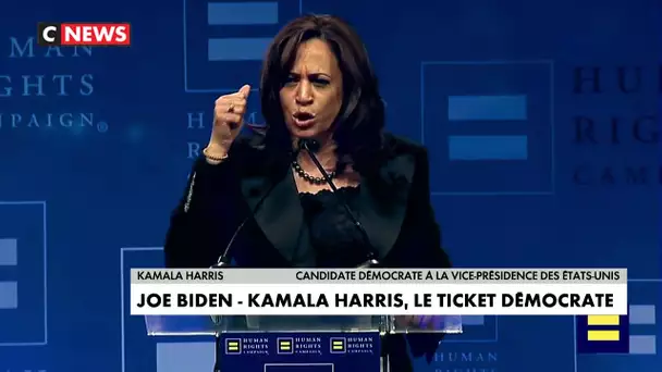 Etats-Unis : Kamala Harris sera la co-listière de Jo Biden