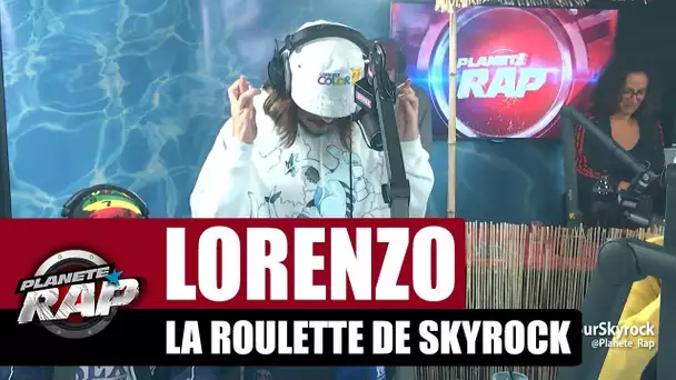 Lorenzo fait tourner la roulette de Skyrock #PlanèteRap