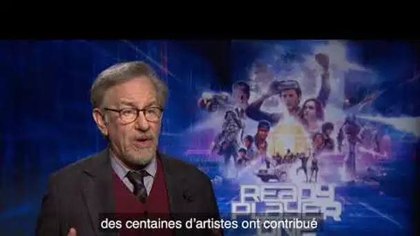 Interview de Steven Spielberg pour son film Ready Player One
