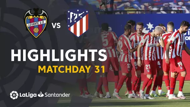 Highlights Levante UD vs Atlético de Madrid (0-1)