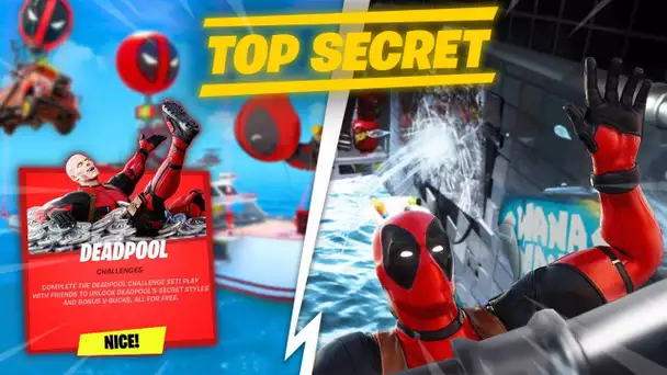 EVENEMENT DEADPOOL DEMAIN SUR FORTNITE ! (+ SECRET MIDAS ET EVENEMENT RISKY REELS) SECRET SAISON 2