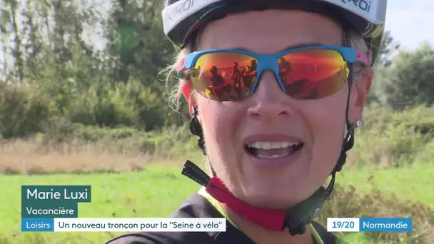 La seine en vélo de Berville sur mer à Honfleur