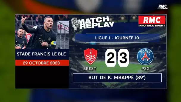 Brest 2-3 PSG : Les Parisiens s'en sortent au bout du suspense