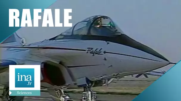 Le Rafale en démonstration à Brétigny - Archive INA