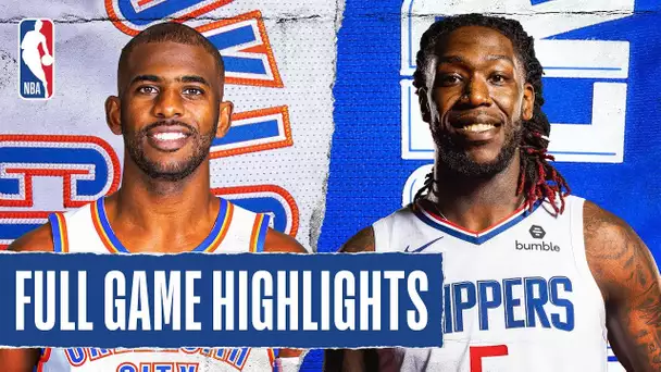 THUNDER at CLIPPERS | FULL GAME HIGHLIGHTS | November 18, 2019