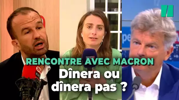 Dîner ou pas avec Emmanuel Macron ? La NUPES hésite sur sa participation au repas avec du président