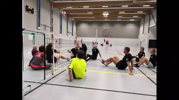 Quimper : la section de volley assis attaque sa troisième saison