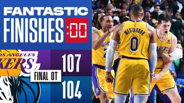 Final 1:21 WILD OT ENDING Lakers vs Mavericks 🔥🔥