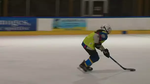 Nina Dugast, hockeyeuse de Limoges de haut niveau