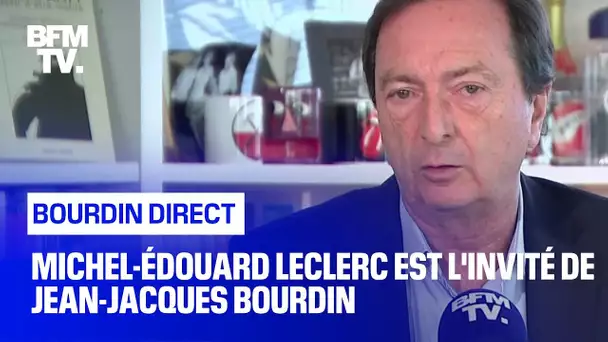 Michel-Édouard Leclerc face à Jean-Jacques Bourdin en direct - 30/04