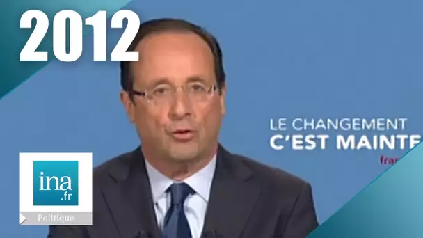 François Hollande - Campagne présidentielle 2012 | Archive INA