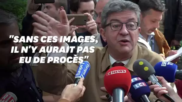 Mélenchon fait le procès des médias devant le tribunal