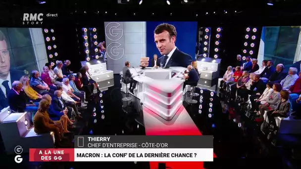 Les 'Grandes Gueules' de RMC: Macron, la conf&#039; de la dernière chance? (partie 2)