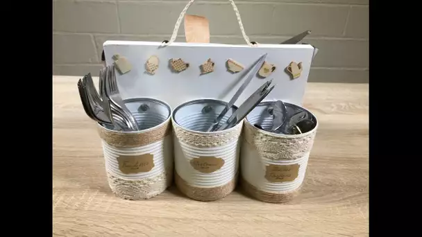 Tuto Brico : fabriquer un range-couverts