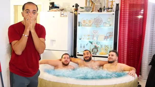 ZANTAR ET AIDEN INSTALLE UN JACUZZI DANS MON SALON ..