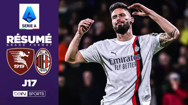 Résumé : Giroud sort Milan d'un sacré pétrin à Salerne