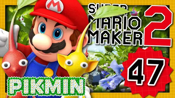 UN SUPER STAGE PIKMIN ! | SUPER MARIO MAKER 2 EPISODE 47 NINTENDO SWITCH