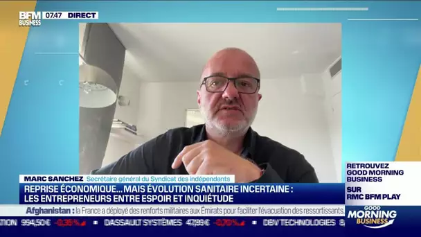 Marc Sanchez (Syndicat des Indépendants) : Bilan après une semaine d'usage du pass sanitaire