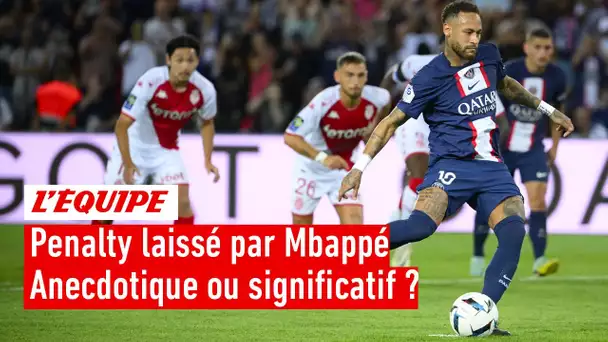 PSG-Monaco : Mbappé laisse le penalty à Neymar, un geste anecdotique ou significatif ?