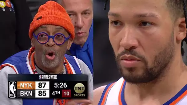 Final 5:26 CRAZY ENDING Nets vs Knicks 👀 #NBARivalsWeek | January 21, 2025