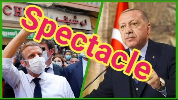 Explosion à Beyrouth : Erdogan accuse Macron de « colonialisme » et de « spectacle » au Liban