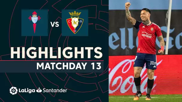 Resumen de RC Celta vs CA Osasuna (1-2)