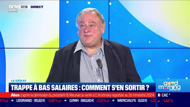 Nicolas Doze face à Jean-Marc Daniel : Trappe à bas salaires, comment s'en sortir ?