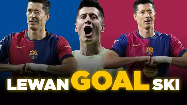 TOUS les buts de LEWANDOWSKI avec le FC BARCELONE (LIGA 2024-25)