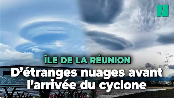 C'est quoi ces nuages en forme de soucoupes à La Réunion avant l'arrivée de Belal ?