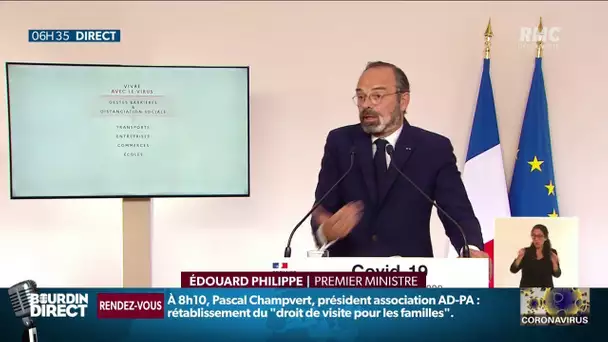 Édouard Philippe dresse les contours de la France d'après-confinement