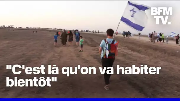 Ces Israéliens revendiquent le droit de s'installer à Gaza